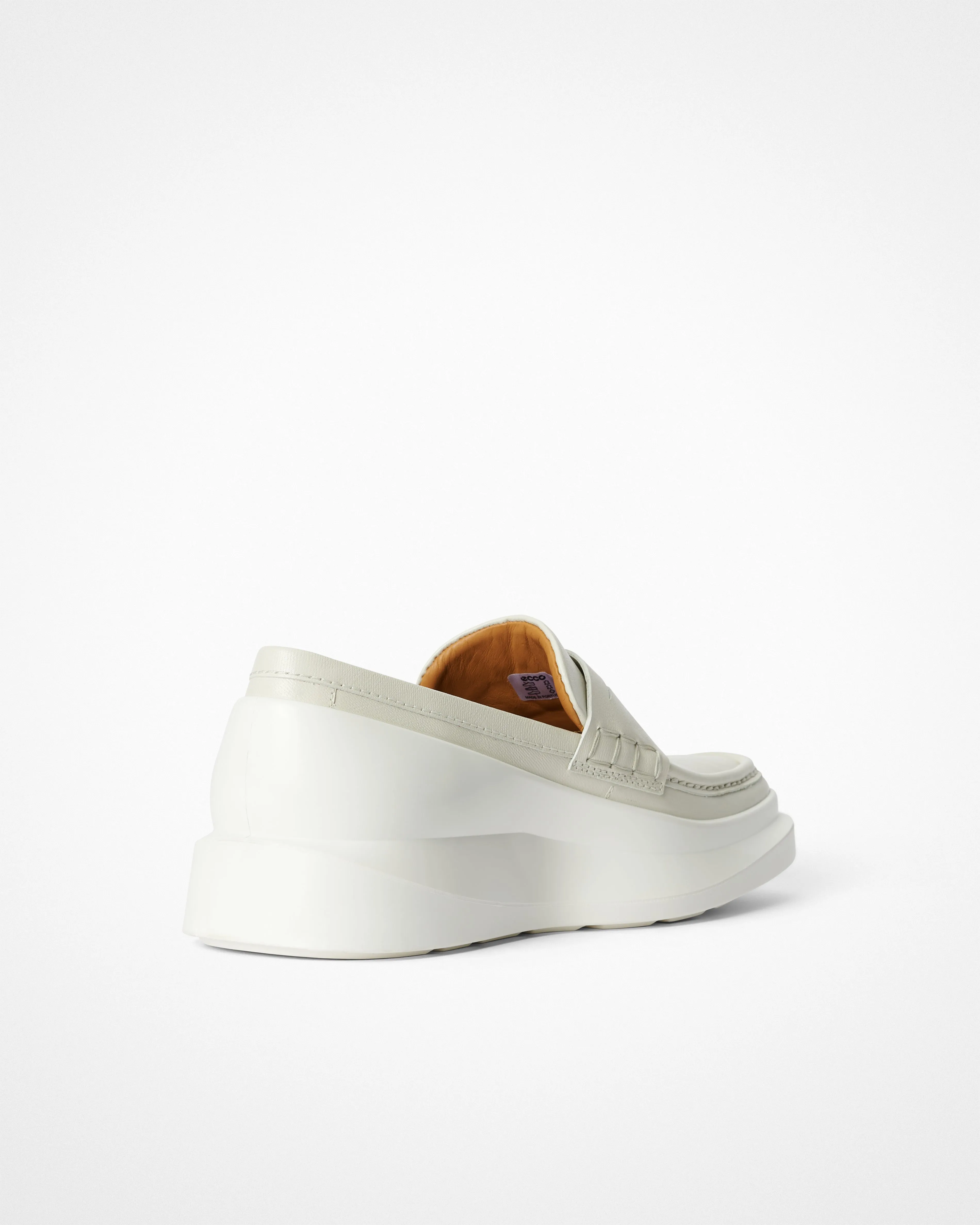 LOUIS-GABRIEL NOUCHI x ECCO.kollektive - Sor Truck Loafer in Pearl White