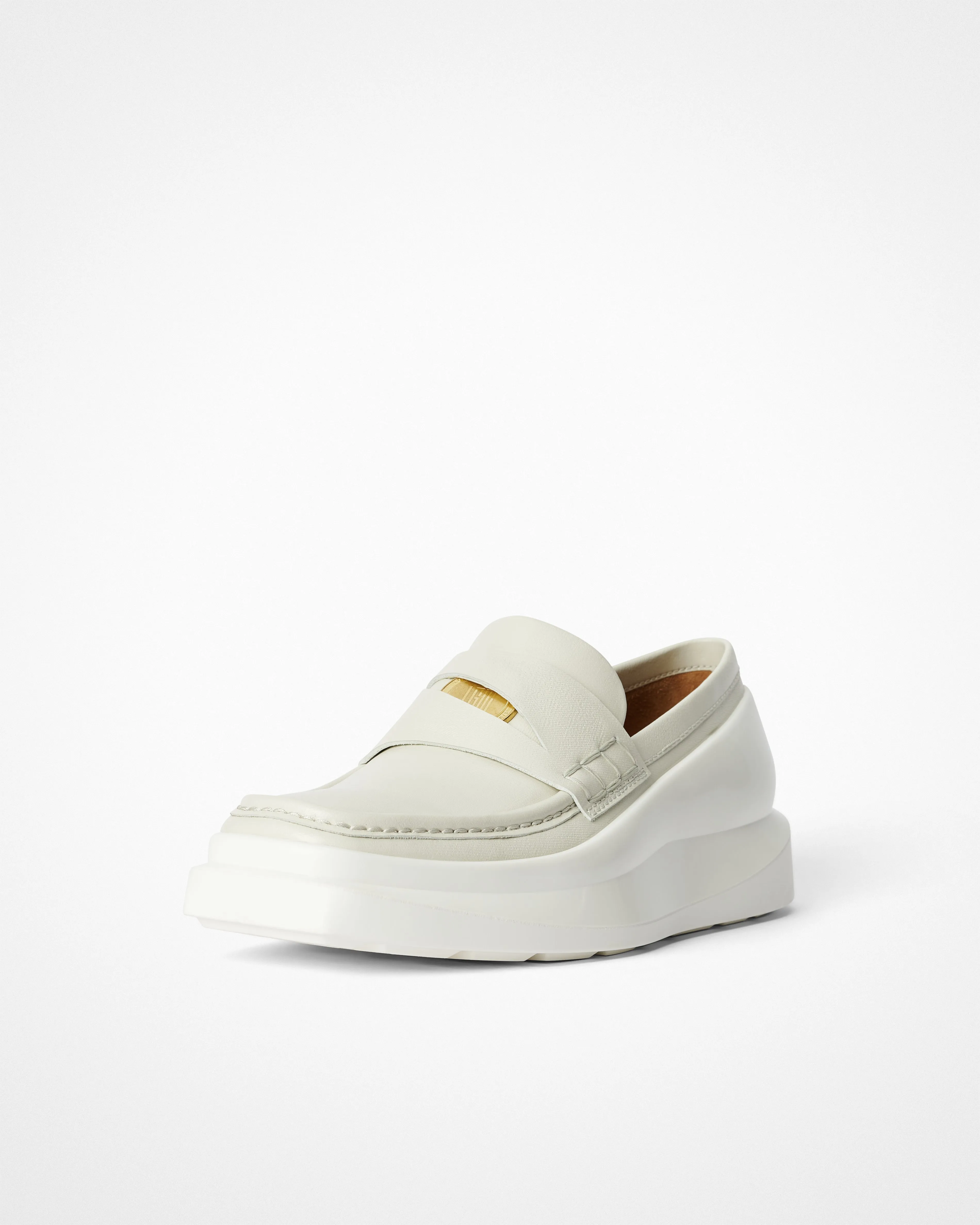 LOUIS-GABRIEL NOUCHI x ECCO.kollektive - Sor Truck Loafer in Pearl White