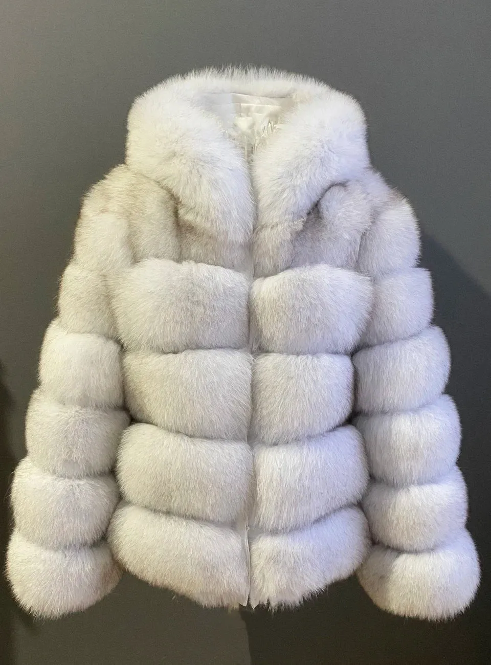 LuxFox – Real Fox Fur Jacket with Oversized Hood
Pop Your Style—Own Your Trend!