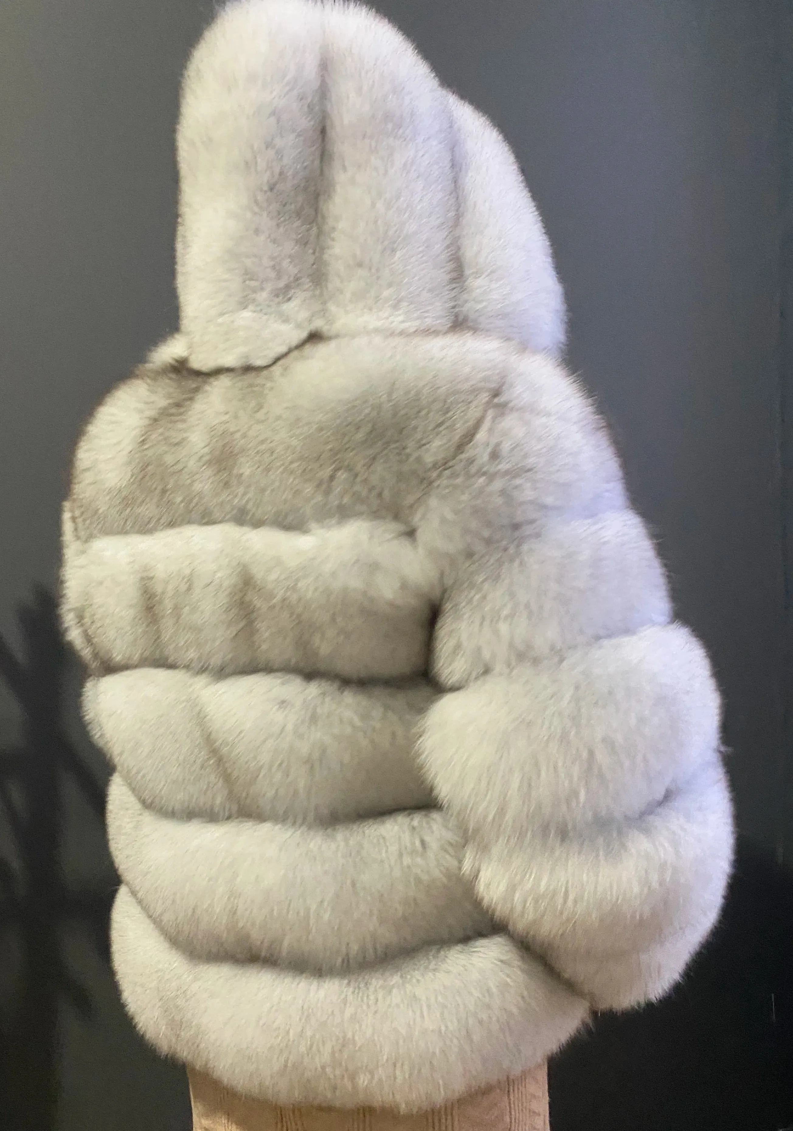 LuxFox – Real Fox Fur Jacket with Oversized Hood
Pop Your Style—Own Your Trend!