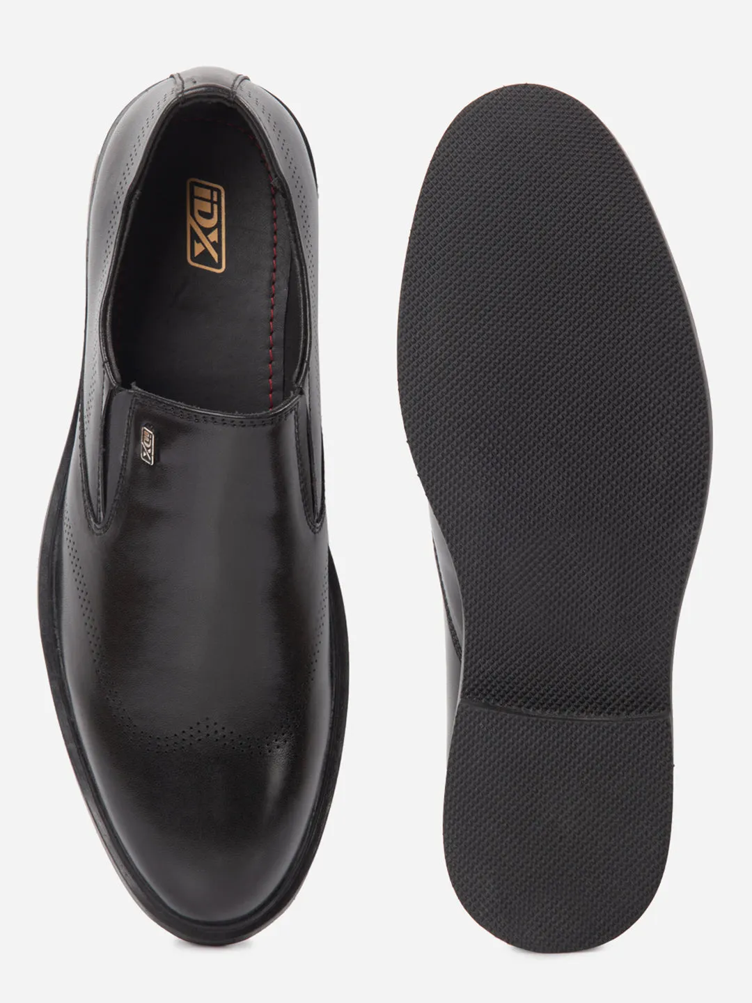 Men's Black Formal Slipon Shoes (IX1091)