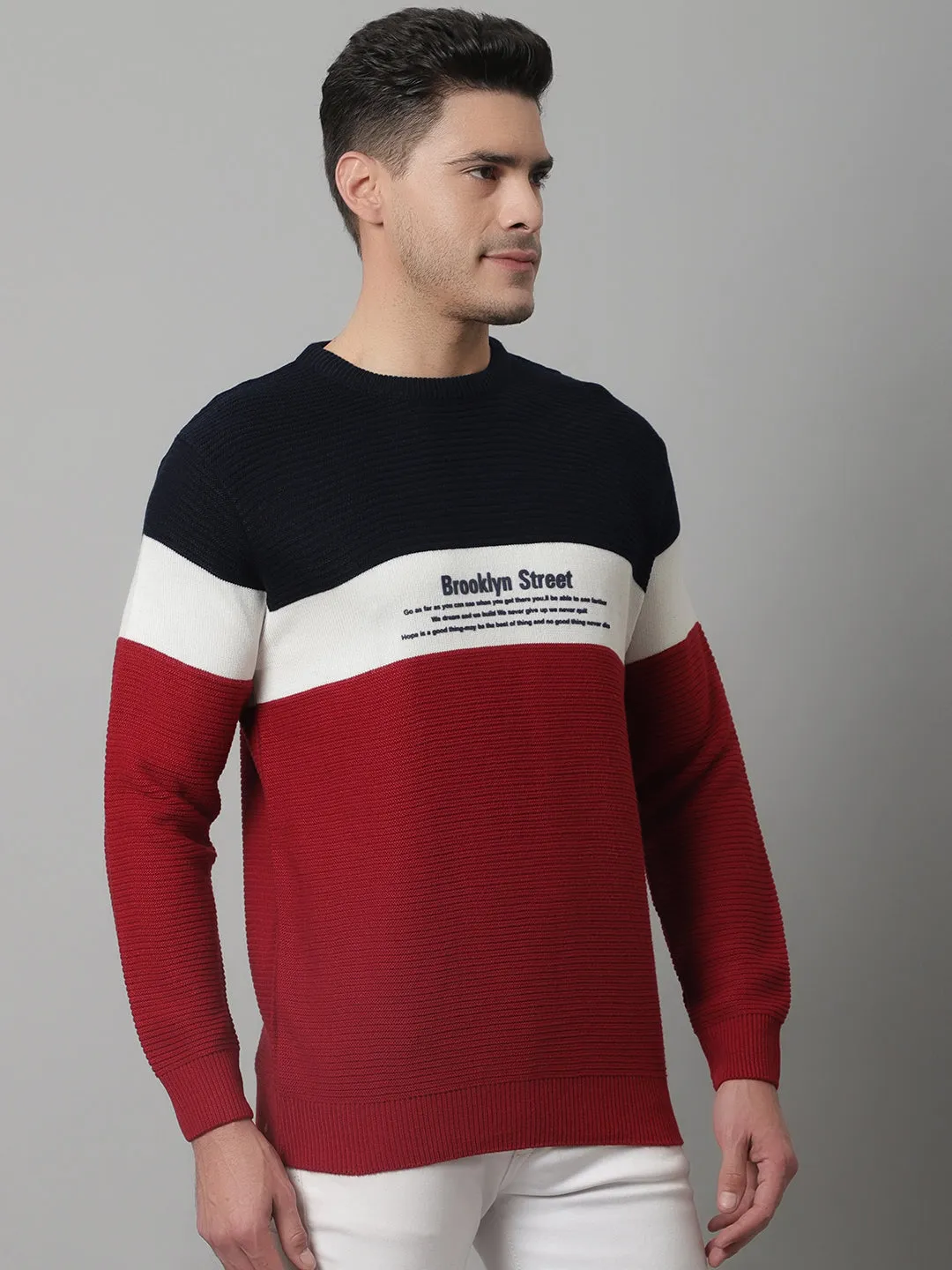 Mens Red Sweater