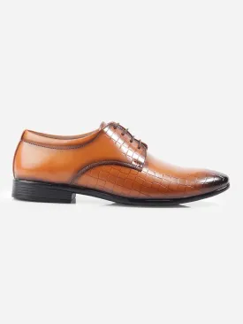 Men's Tan Regular Toe Lace Up Formal (IX1072)