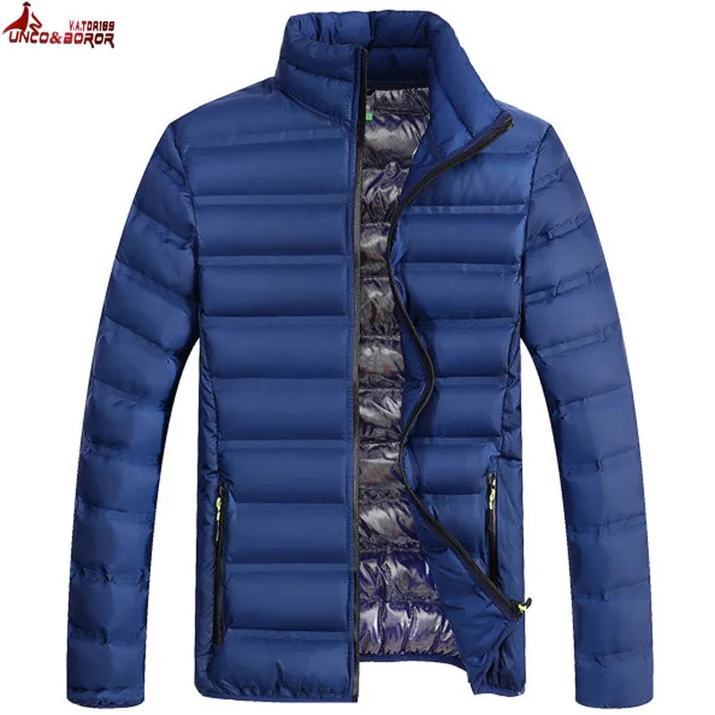 Mens Windbreaker Motorcycle Winter Jacket