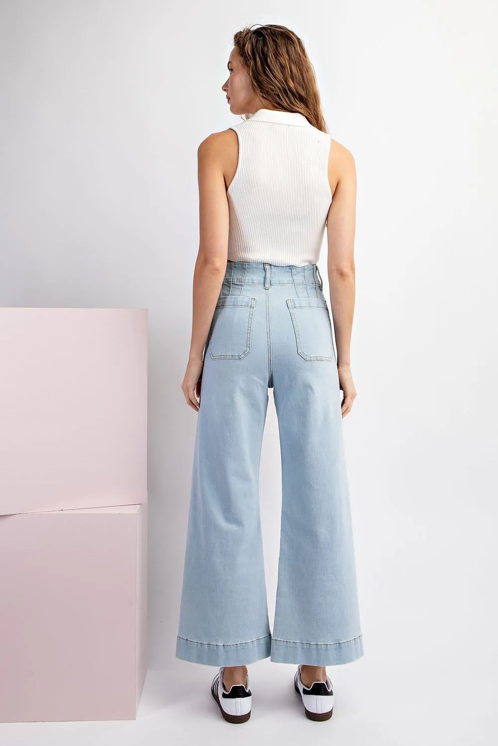 Molly Cropped Wide Leg