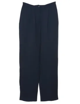 Navy Trousers - W28 L31