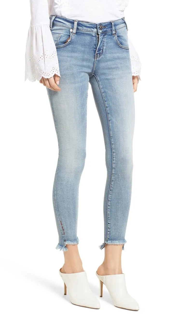 One Teaspoon Freebirds II Low Waist Skinny Denim Cobaine