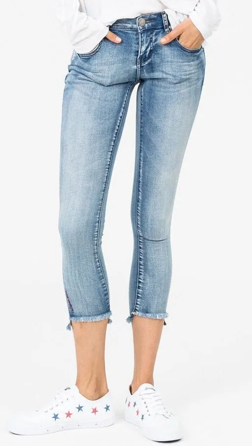 One Teaspoon Freebirds II Low Waist Skinny Denim Cobaine