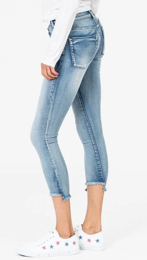 One Teaspoon Freebirds II Low Waist Skinny Denim Cobaine