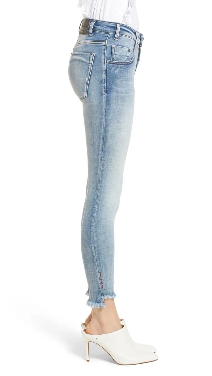 One Teaspoon Freebirds II Low Waist Skinny Denim Cobaine