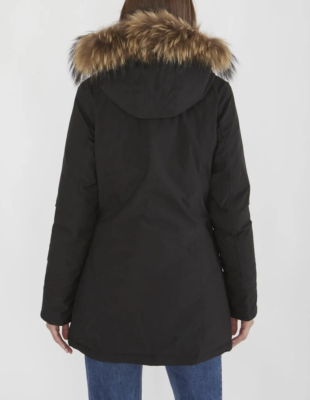 Parka Canadian Fundy Bay Tech Negra Mujer