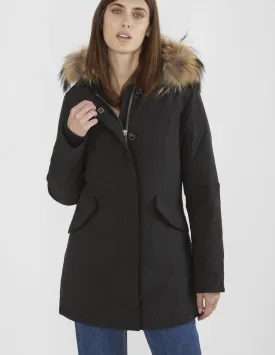 Parka Canadian Fundy Bay Tech Negra Mujer