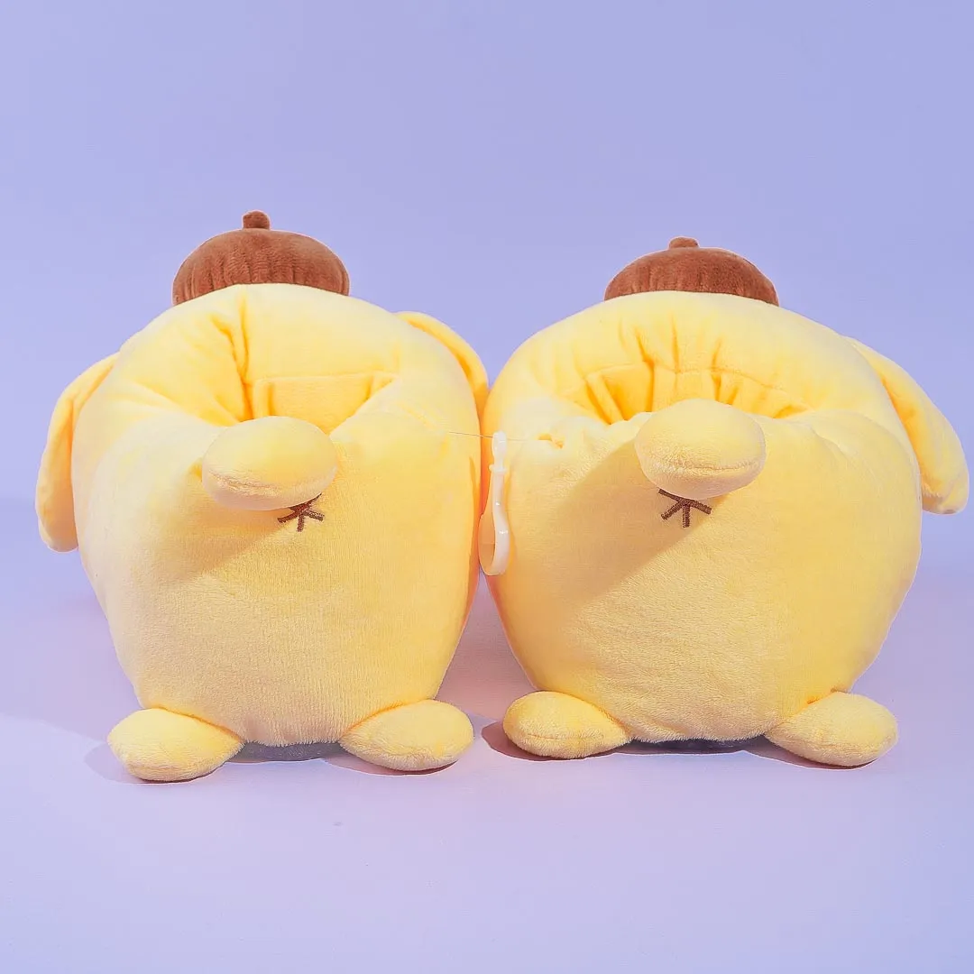 Pompompurin Plush Slippers