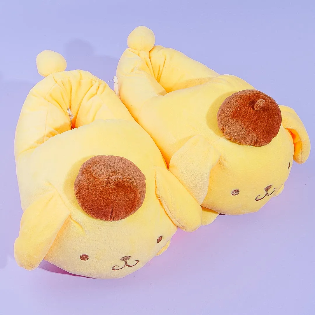 Pompompurin Plush Slippers