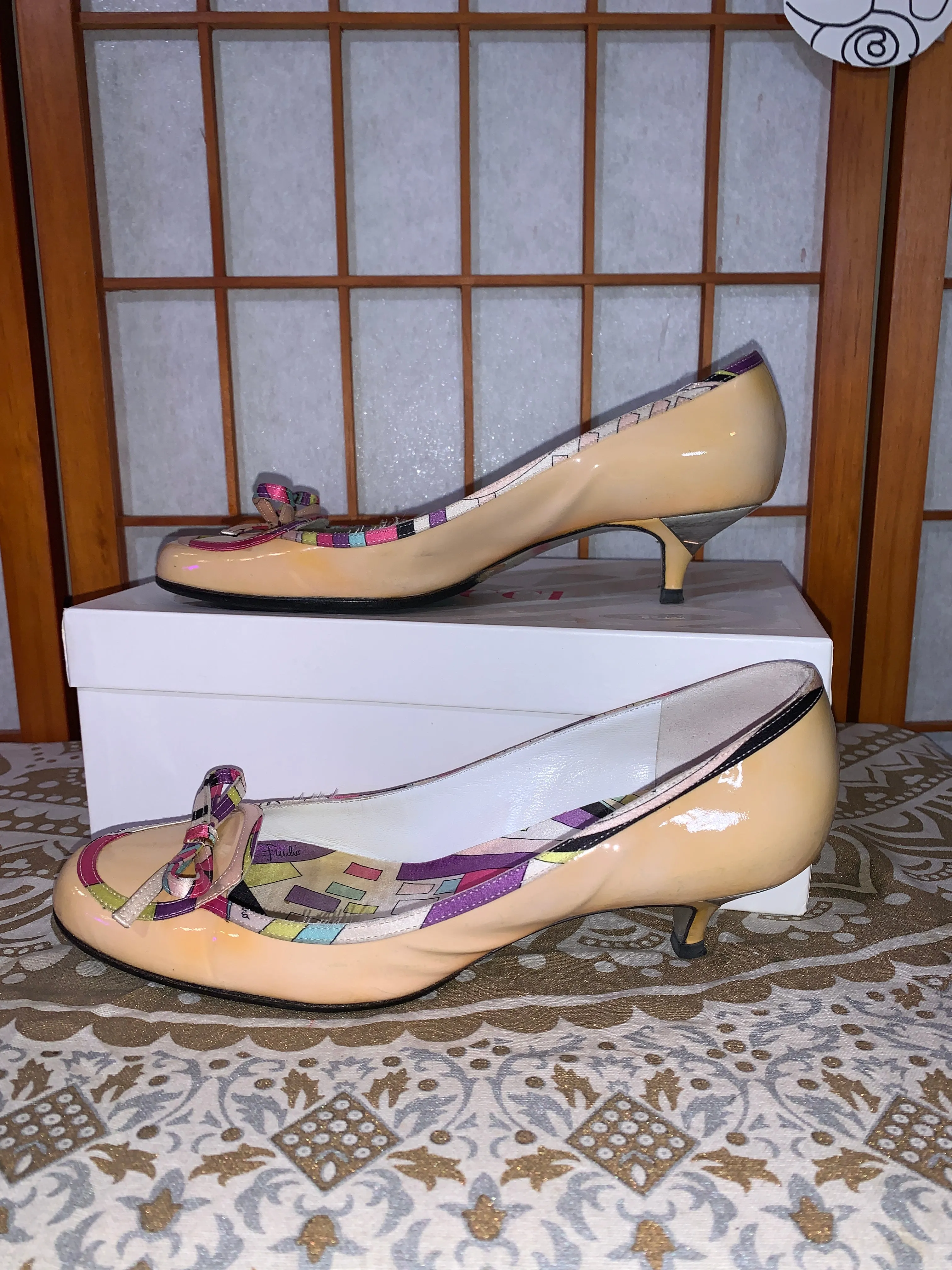 Pretty Pucci Patent Heels