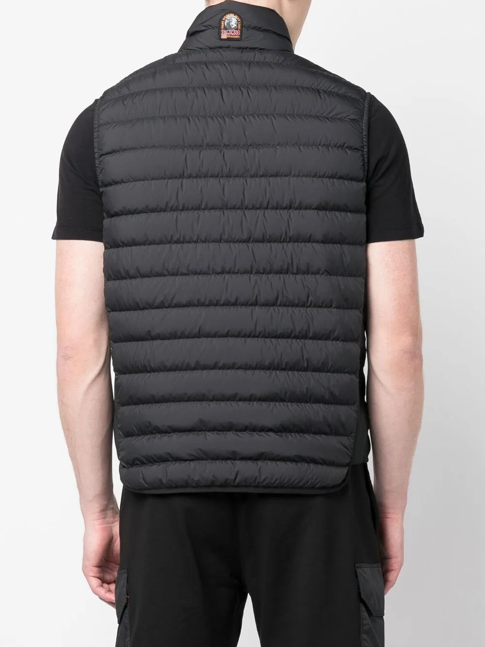 quilted zip-up gilet