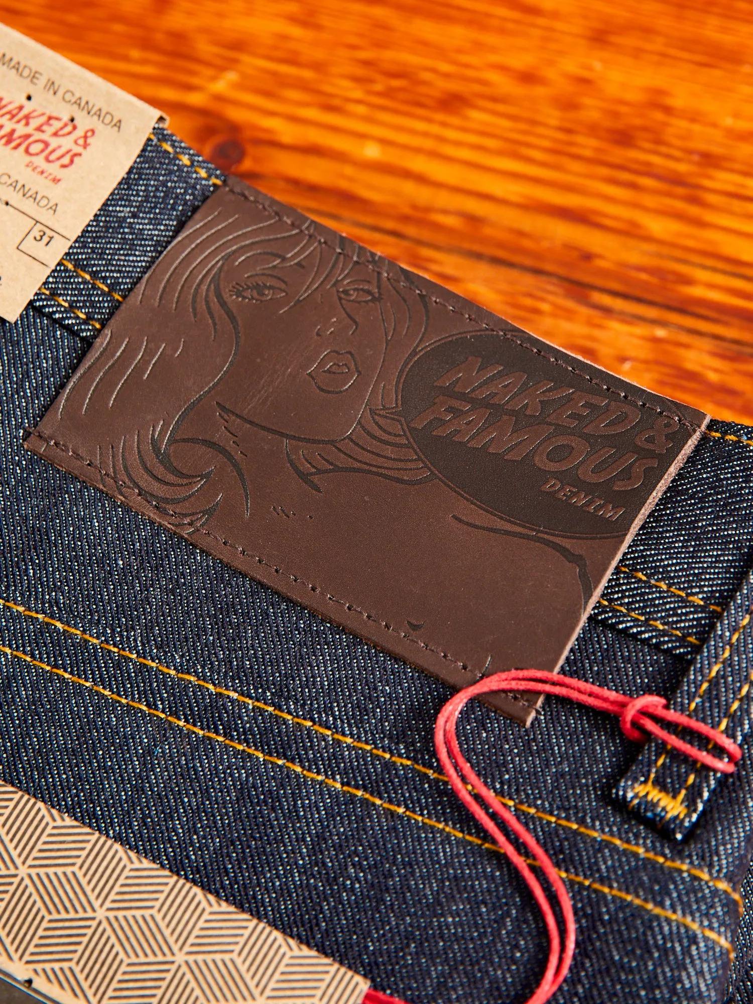 "Left Hand Twill" 13.75oz Selvedge Denim - Weird Guy Fit