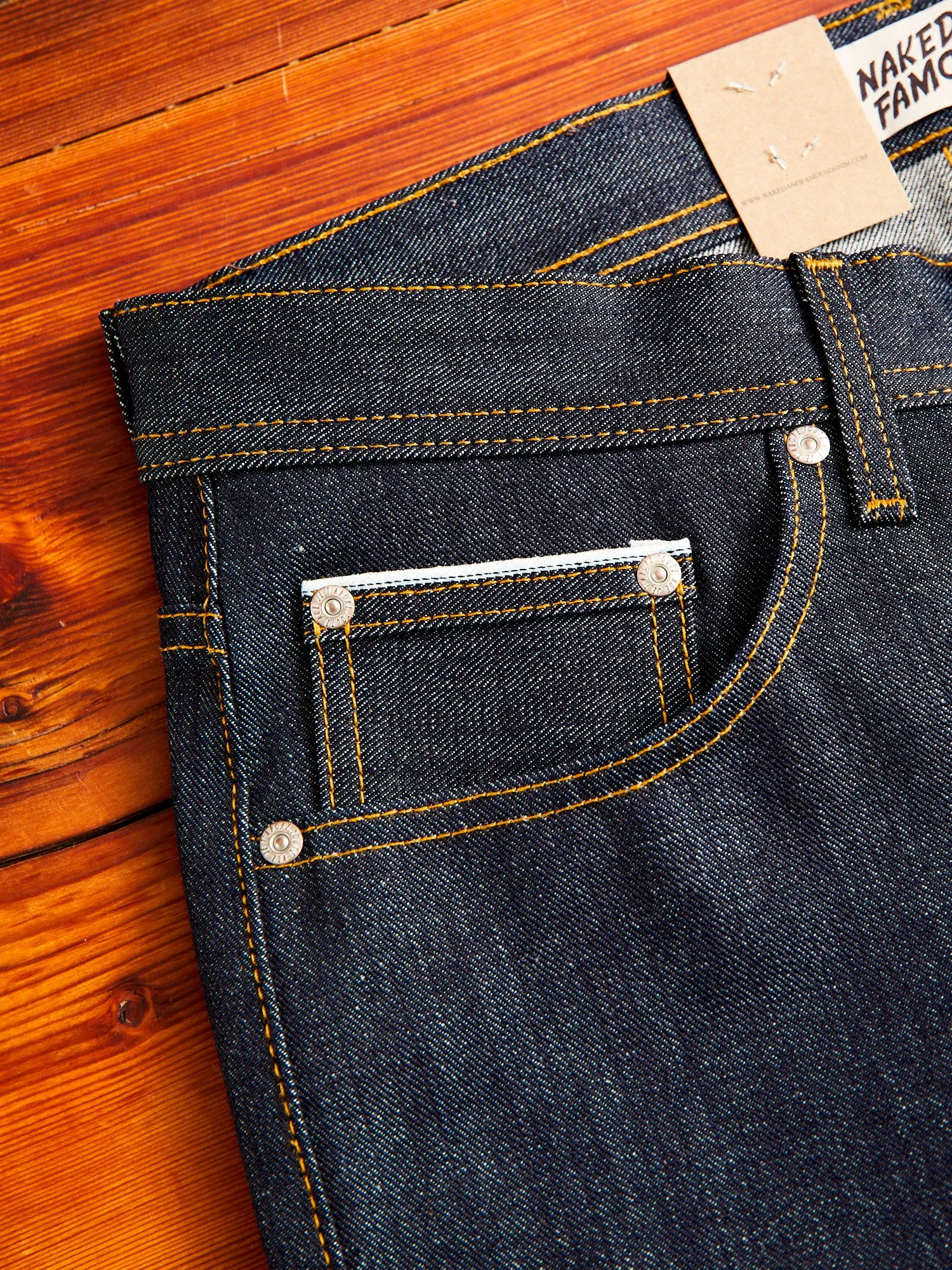 "Left Hand Twill" 13.75oz Selvedge Denim - Weird Guy Fit