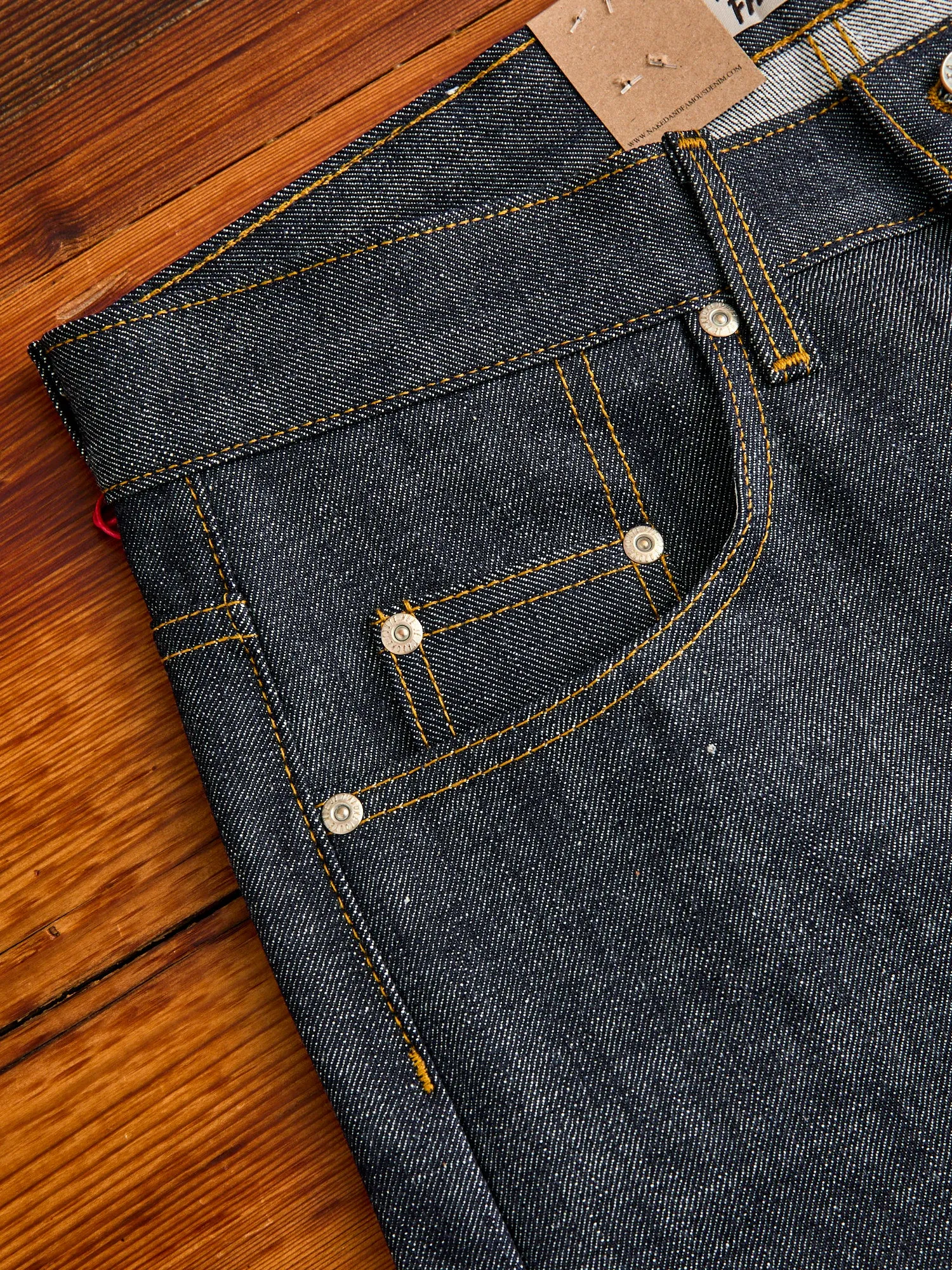 "Tried & True Selvedge" 12.5oz Selvedge Denim - Easy Guy Fit