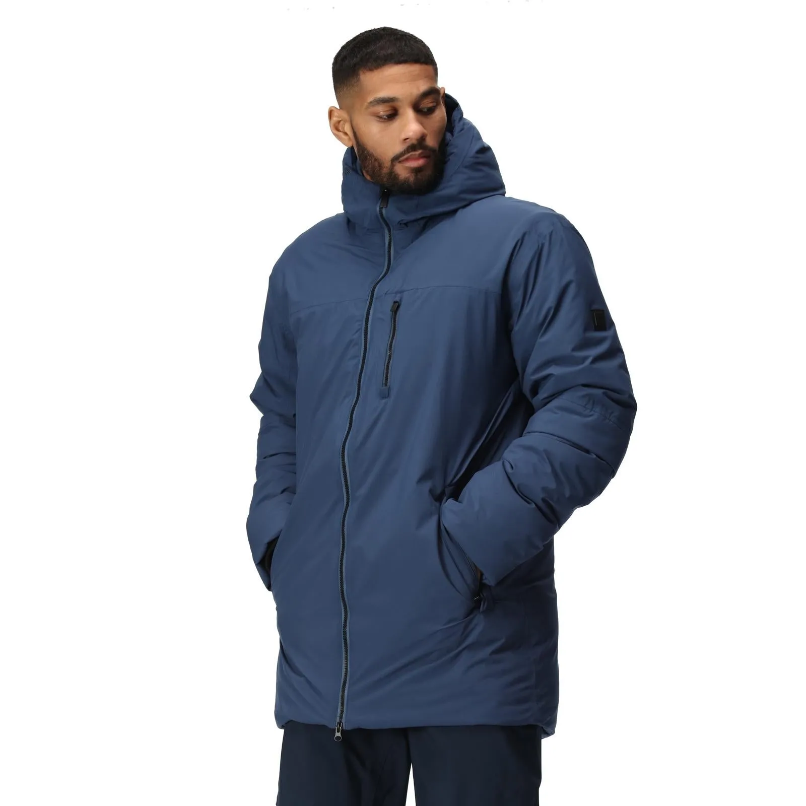 Regatta Mens Yewbank II Hooded Waterproof Park Jacket - Crocodile