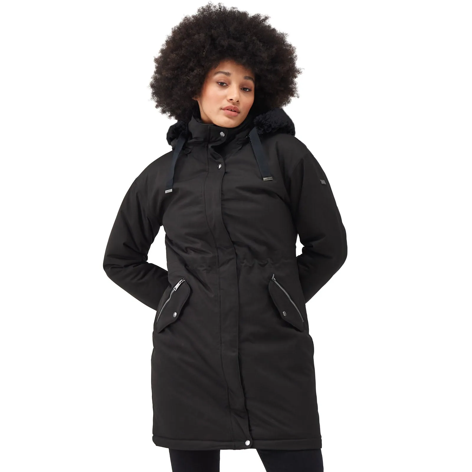 Regatta Womens Giovanna Fletcher Samaria Waterproof Jacket - Black