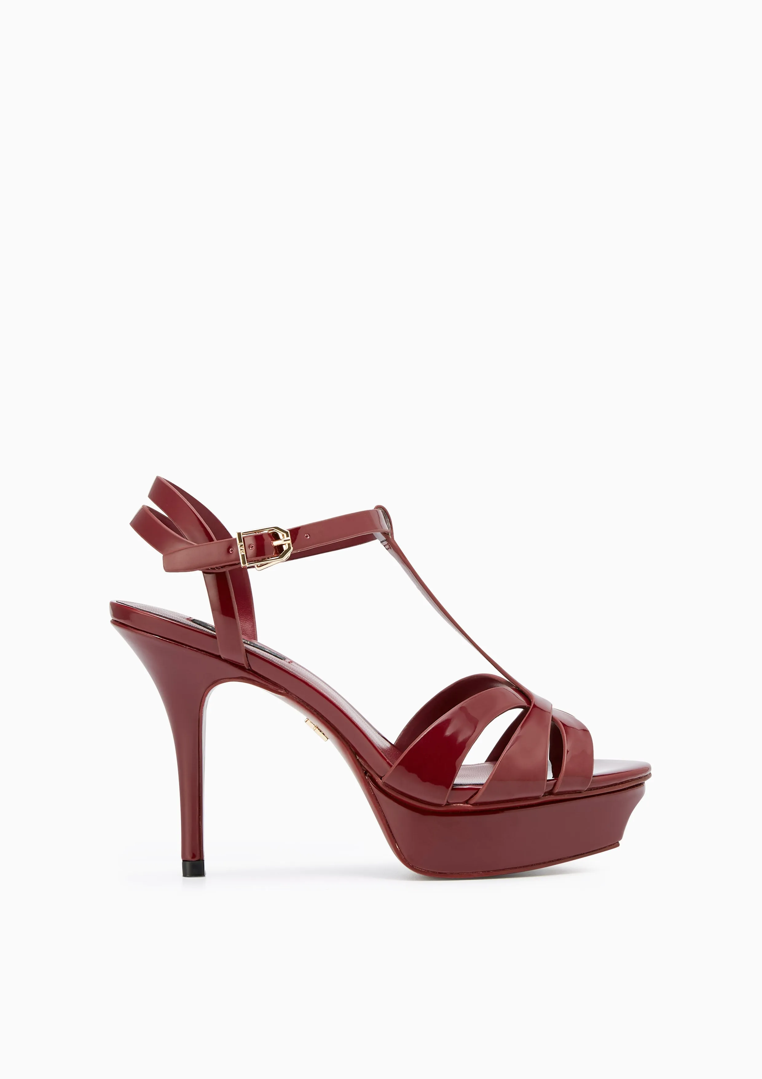 Sabella Heels Dark Red