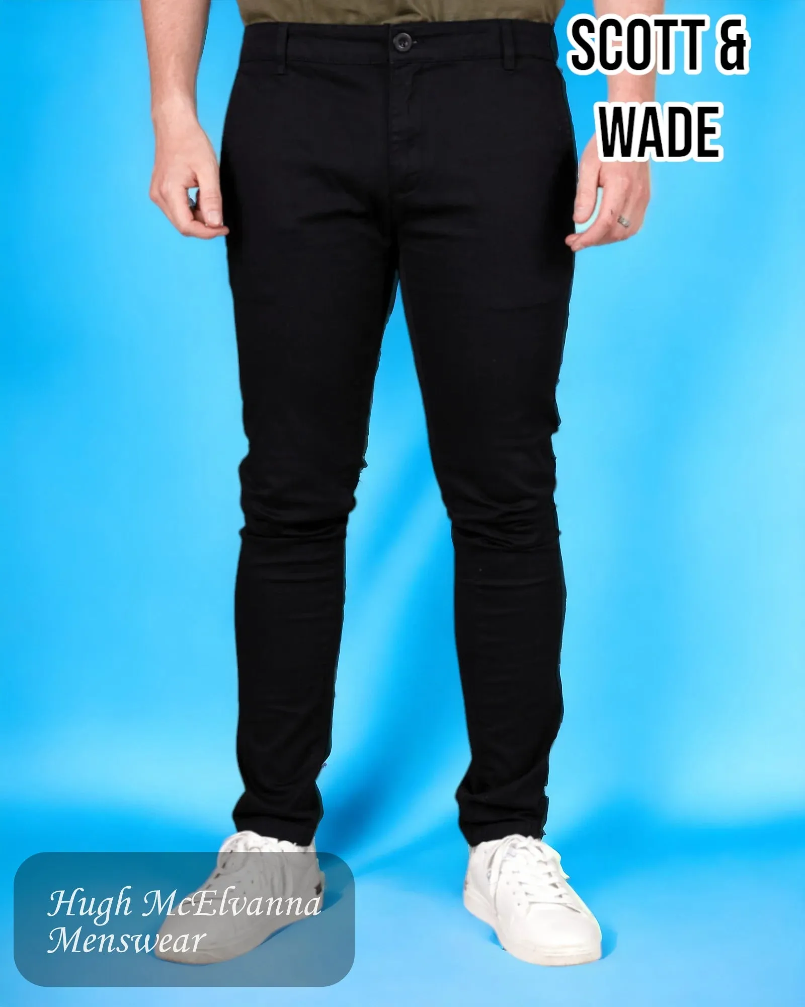 Scott & Wade SPRINT Navy Chino