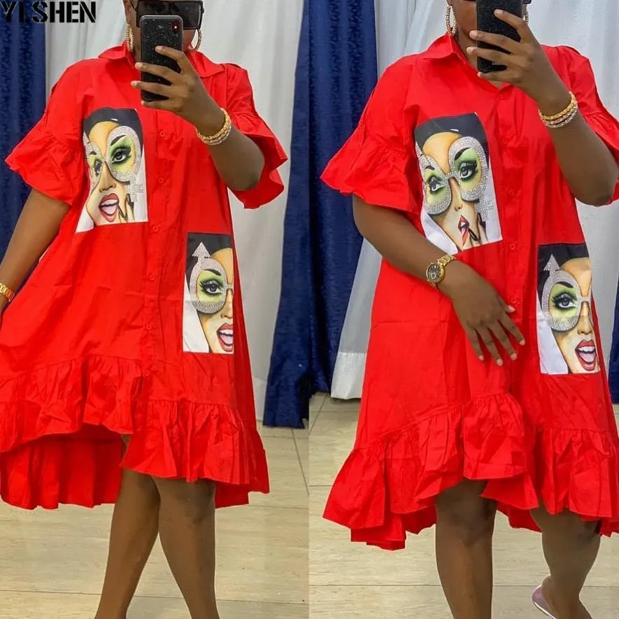 Shirt Dress Africa Clothing