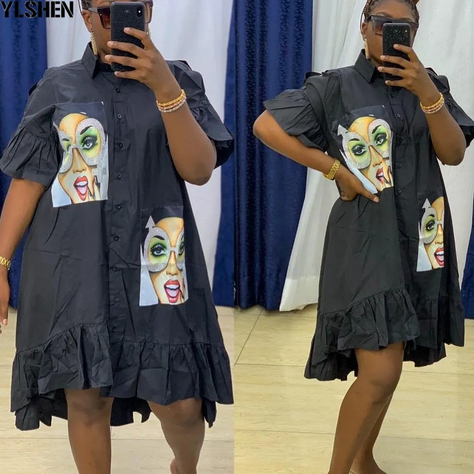 Shirt Dress Africa Clothing