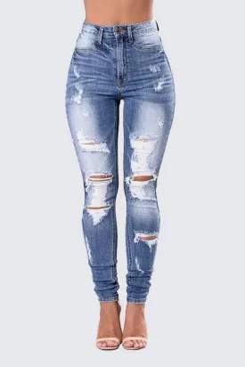 Stretch Pencil Jeans