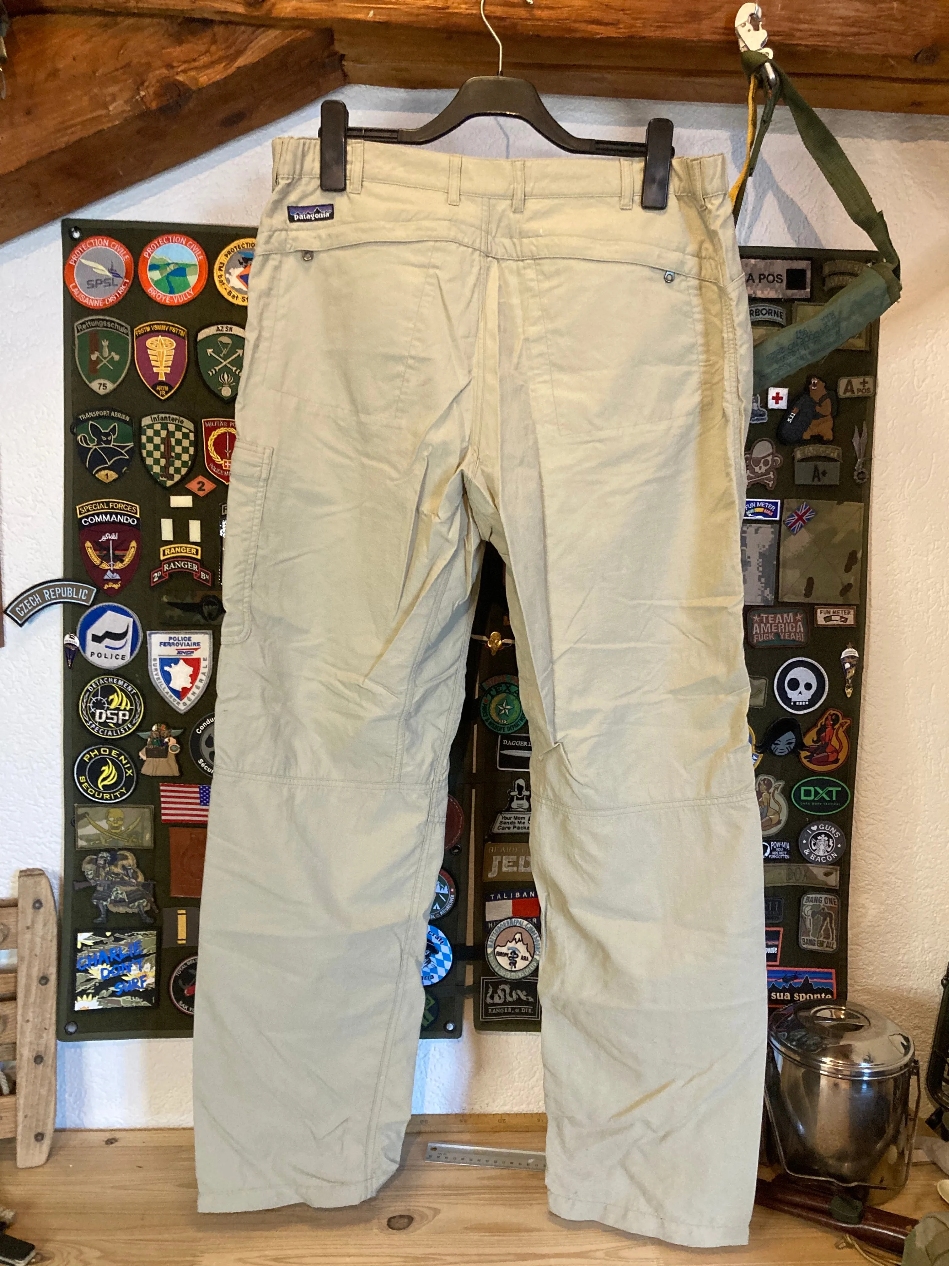 Trousers, Patagonia, Light Weight Hiking Pants, Khaki Size XL