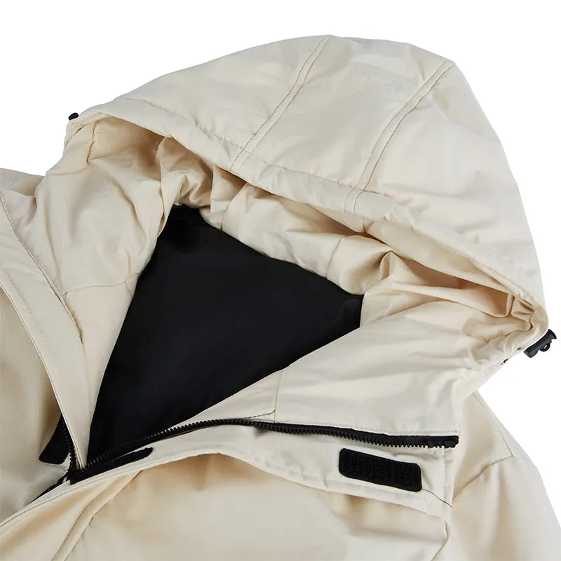 WARM POCKETS FLEECE DOWN JACKETS