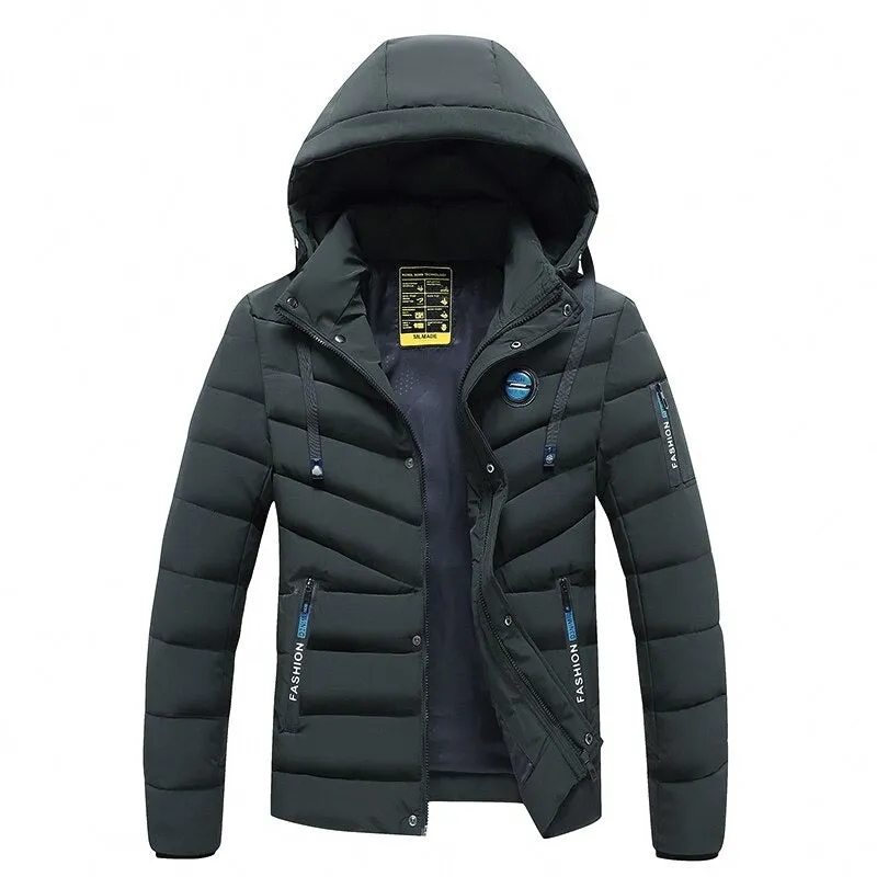 Winter New Warm Windproof Thick Jacket Parkas Coat