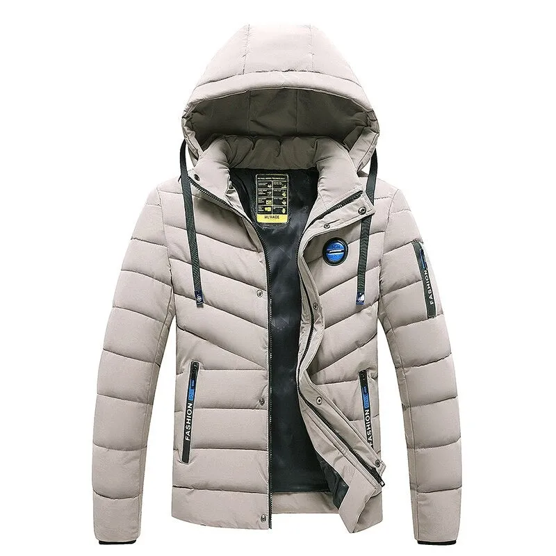 Winter New Warm Windproof Thick Jacket Parkas Coat