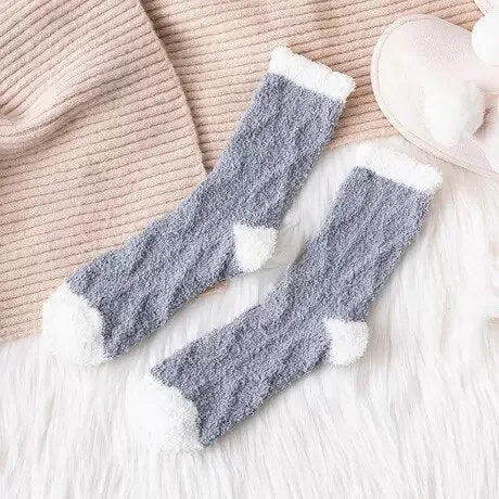 Women Soft Plush Faux Fur Slippers