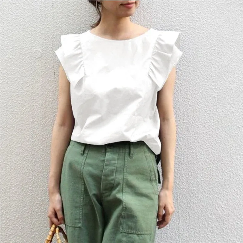 Women's Ruffled Casual Tops