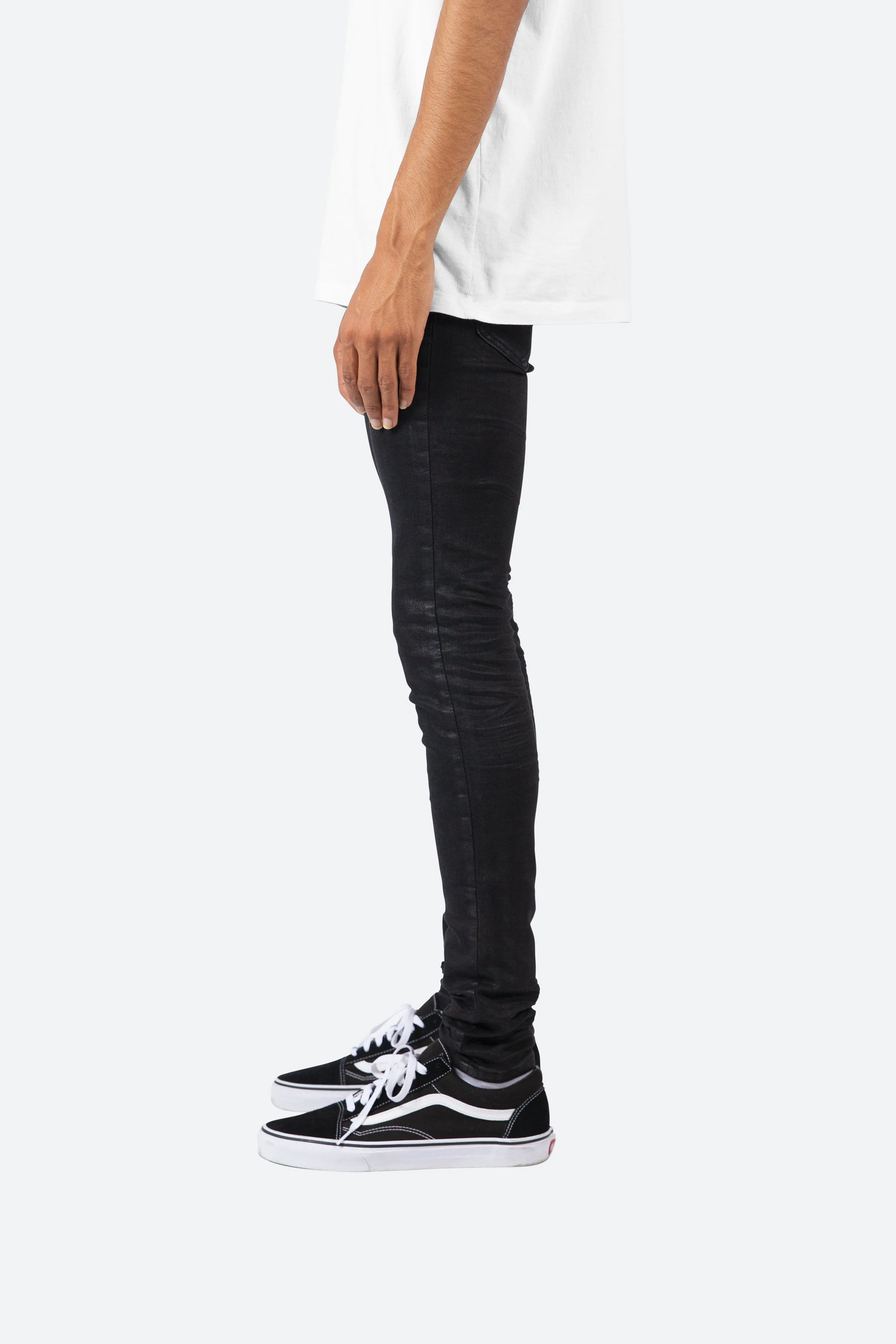 X44 Stretch Denim - Matte Black