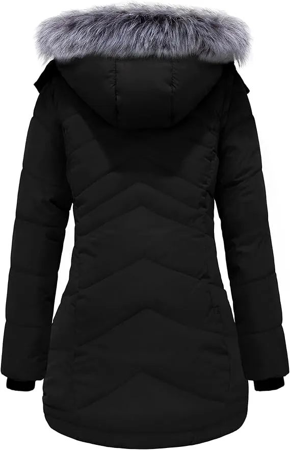 ZSHOW Women's Winter Coat Waterproof Warm Puffer Jacket