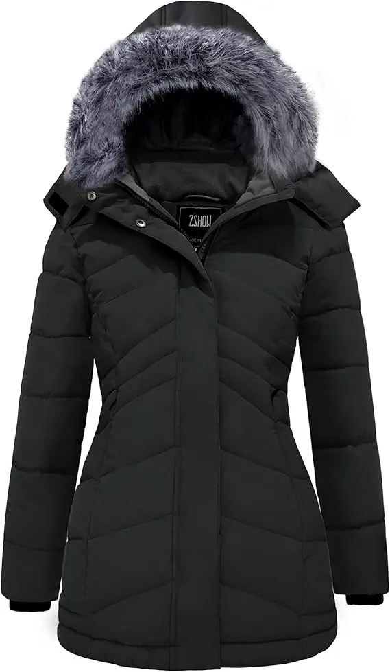 ZSHOW Women's Winter Coat Waterproof Warm Puffer Jacket